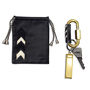 Personalised Leather Pouch + Keyring With Nail Clipper, thumbnail 2 of 5