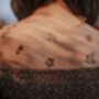 Flowers And Berries Temporary Tattoo, thumbnail 4 of 7