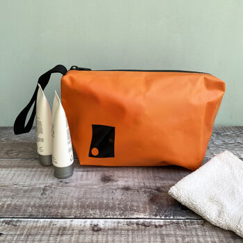 Sports Dry Bag Wash Bag Orange, 2 of 5