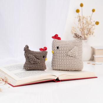 The Hen And Chick Beginner Crochet Kit, 2 of 12
