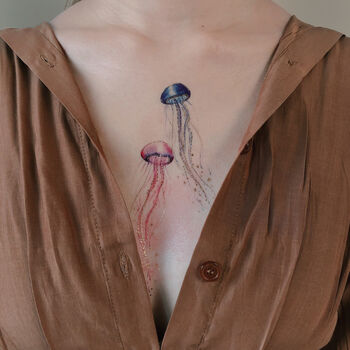 Jellyfish Temporary Tattoo, 6 of 7