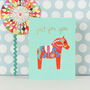 'Just For You' Mini Greetings Card, thumbnail 3 of 5