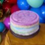 Candy Floss Celebration Birthday Cake, thumbnail 7 of 12