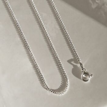 Sterling Silver Curb Chains, 8 of 12