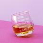 Personalised Love In Your Heart Rocking Whiskey Tumbler, thumbnail 1 of 5