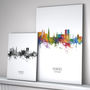 Dundee Skyline Portrait Print And Box Canvas, thumbnail 2 of 5