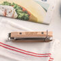Personalised Wooden Folding BBQ Tongs, thumbnail 2 of 5