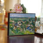 European Village Victorian Landscape Framed Or Unframed, thumbnail 7 of 12