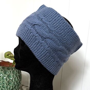Chunky Cashmere Headband, 2 of 4