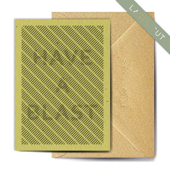 Have A Blast Laser Cut Plantable Greetings Card, 2 of 3