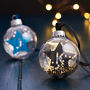 Personalised Star Initial Christmas Bauble, thumbnail 2 of 4