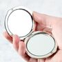 Personalised Bridesmaid Compact Mirror, thumbnail 3 of 3