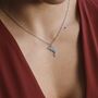 Silver Dolphin Pendant Necklace Gift, thumbnail 1 of 7