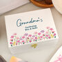 Personalised Floral Keepsake Box For Grandma, thumbnail 1 of 5