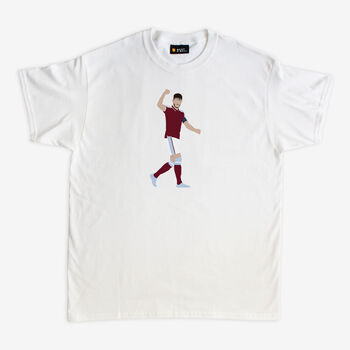 Declan Rice 21/22 West Ham T Shirt, 2 of 4