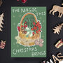 'Seasonal Greetings' Pack Of Three Christmas Cards, thumbnail 4 of 4