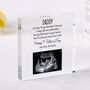 First Father’s Day Gift From The Bump Plaque, thumbnail 1 of 5
