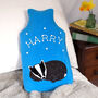 Badger Personalised Cushion And Hot Water Bottle Set, thumbnail 4 of 4