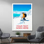 Personalised Ski Run Poster, thumbnail 3 of 6