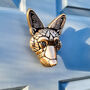 Brass Fox Door Knocker, thumbnail 1 of 4