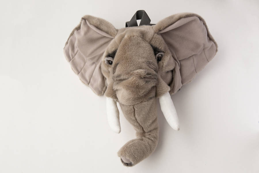 elephant plush backpack