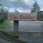 Barrel Stave House Sign, thumbnail 2 of 4