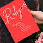 Sparkly Ruby Anniversary Heart Card, thumbnail 2 of 8