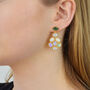 Tara Flower Stud Earrings, thumbnail 9 of 12