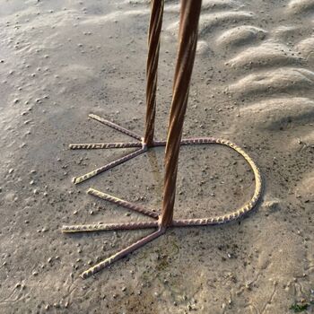 Metal Pink Flamingos For Garden, 7 of 7