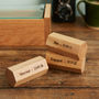 Personalised Watch Box In Solid Oak, thumbnail 4 of 11