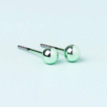 Happy Snowman Silver Plated Christmas Earring Set, 4 of 6