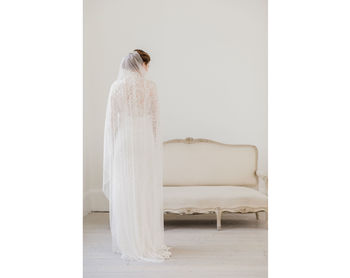 Pure Silk Barely There Wedding Veil, 4 of 8