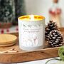 Christmas Candle Gift For A Special Couple, Christmas Eve Present For Him And Her, thumbnail 2 of 9