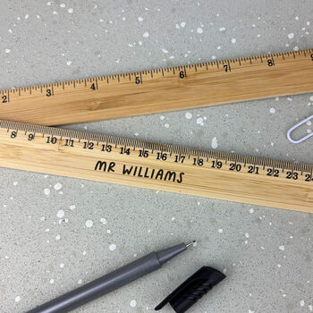 Engraved Personalised Ruler, 4 of 5