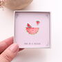 'One In A Melon' Sterling Silver Watermelon Earrings, thumbnail 1 of 5