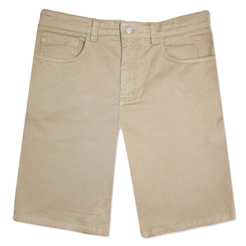 Men's Faro Natural Beige Shorts, 2 of 8