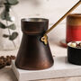 Handcrafted Solid Copper Coffee Pot, Heavy Duty Turkish Coffee Maker, thumbnail 12 of 12