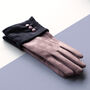 Gathered Cuff Suede Effect Gloves, thumbnail 4 of 8