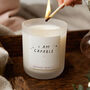 I Am Capable Positive Affirmation Candle, thumbnail 1 of 4