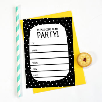 'Party Animal' Invitations Pack Of 15, 2 of 5