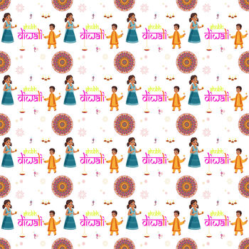 Kids Diwali Wrapping Paper, 4 of 4