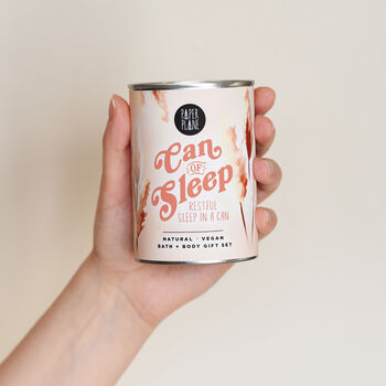 Can Of Sleep Natural And Vegan Anti Anxiety Bath And Body Gift Set, 3 of 6