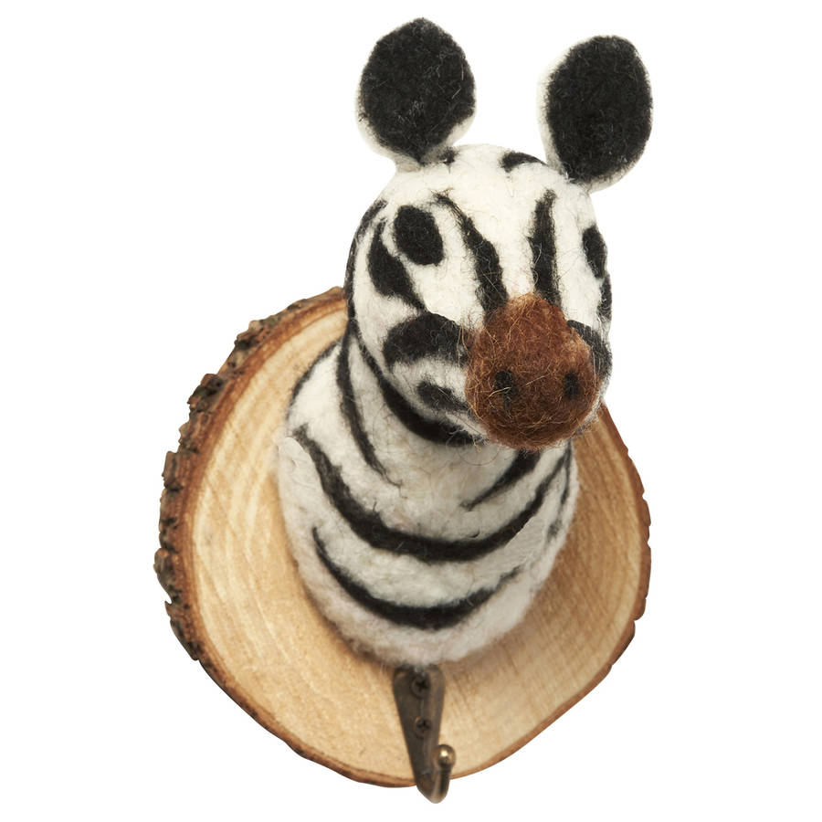 felt animal head wall hooks by twenty six degrees