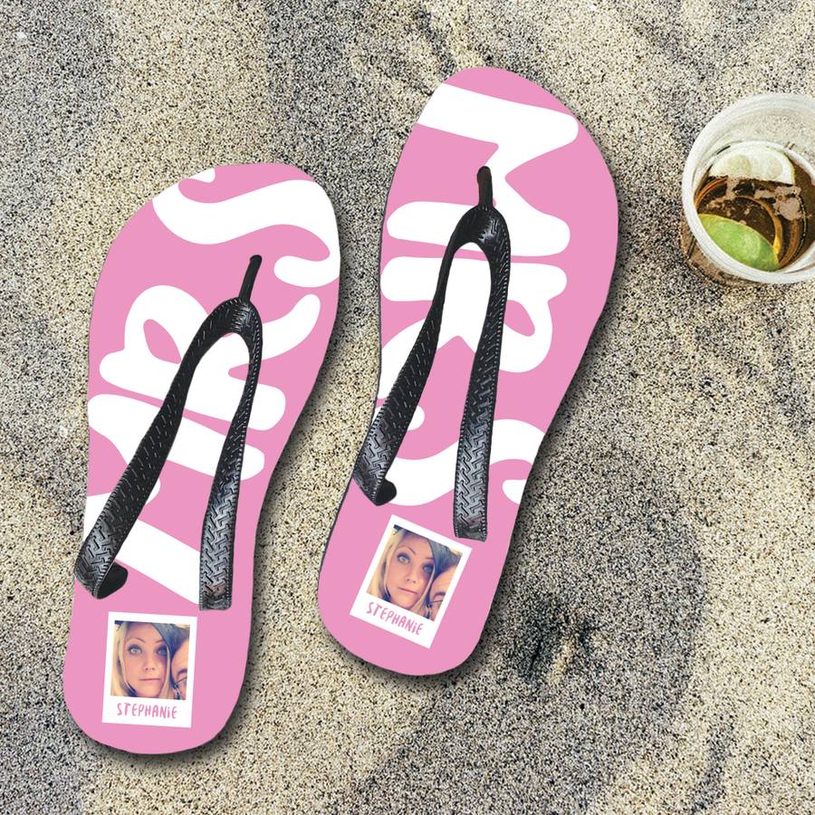 Personalised 'Mr And Mrs' Flip Flops Set By Instajunction ...