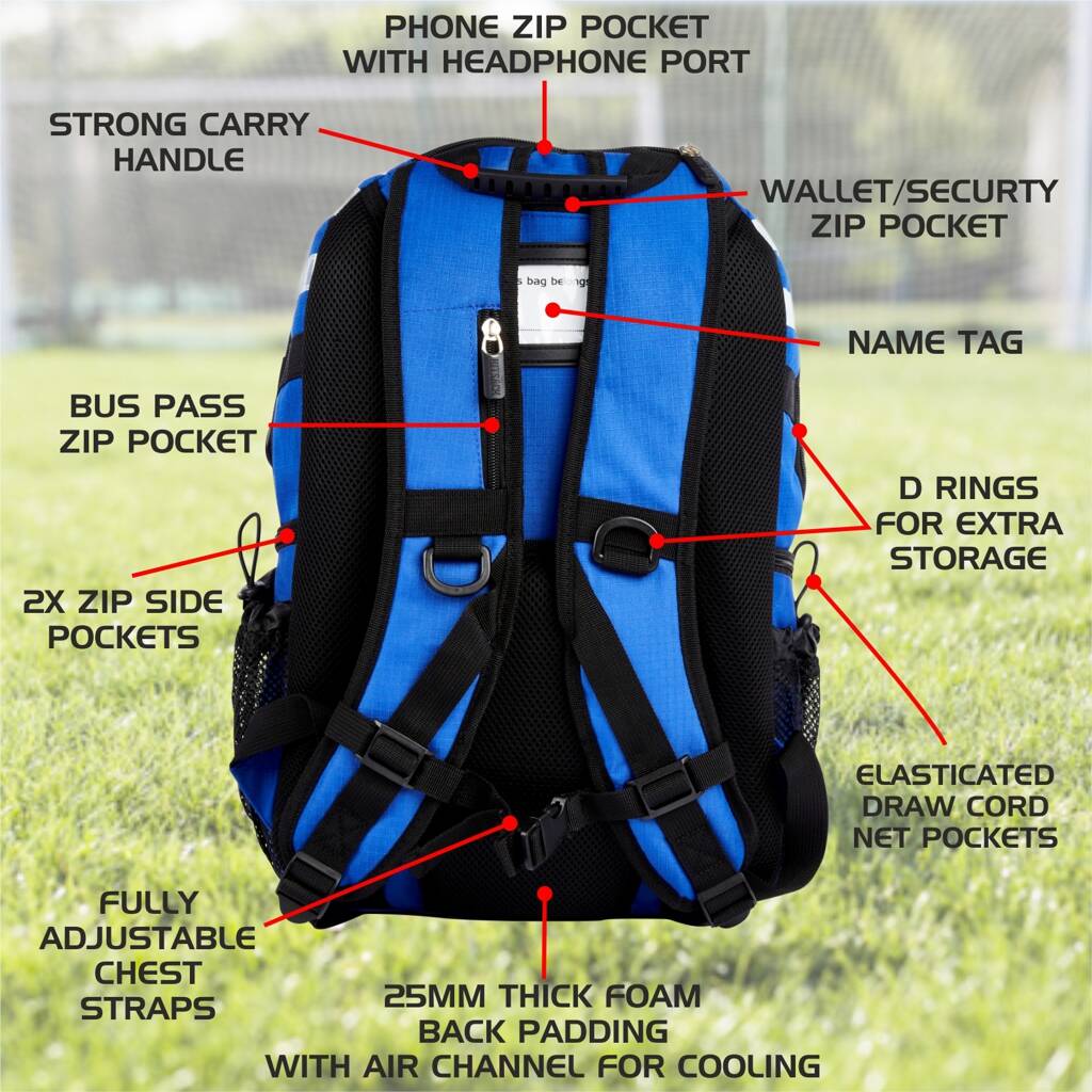  Kitsack The Ultimate Football Compartment Backpack By KITSACK 