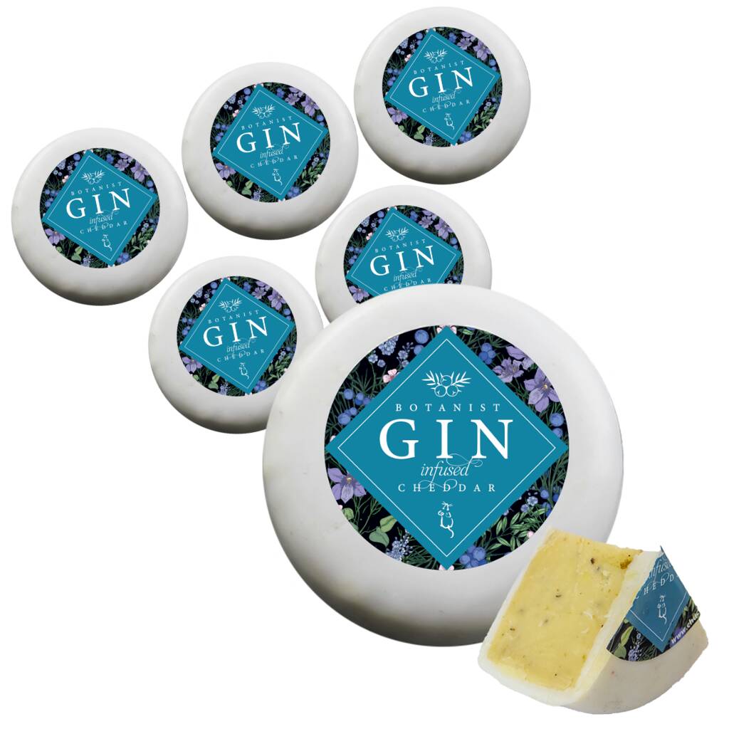 Botanist Gin And Tonic Cheddar Truckle Six Pack 1200g, 1 of 3