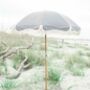 Navy And White Candy Beach Parasol, thumbnail 2 of 2