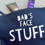 Father's Day Personalised Face/Beard/Hair Stuff Storage Pouch, thumbnail 2 of 3