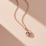 Molten Orb Birthstone Necklace, thumbnail 6 of 12