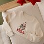 Personalised Children's Christmas Jumper Present Sleigh, thumbnail 5 of 5